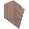 Ekena Millwork 23 3/4W x 23 3/4H x 1/4T Wood Hobby Boards, Walnut, 10PK HBW24X24X250CWA - alternate 5